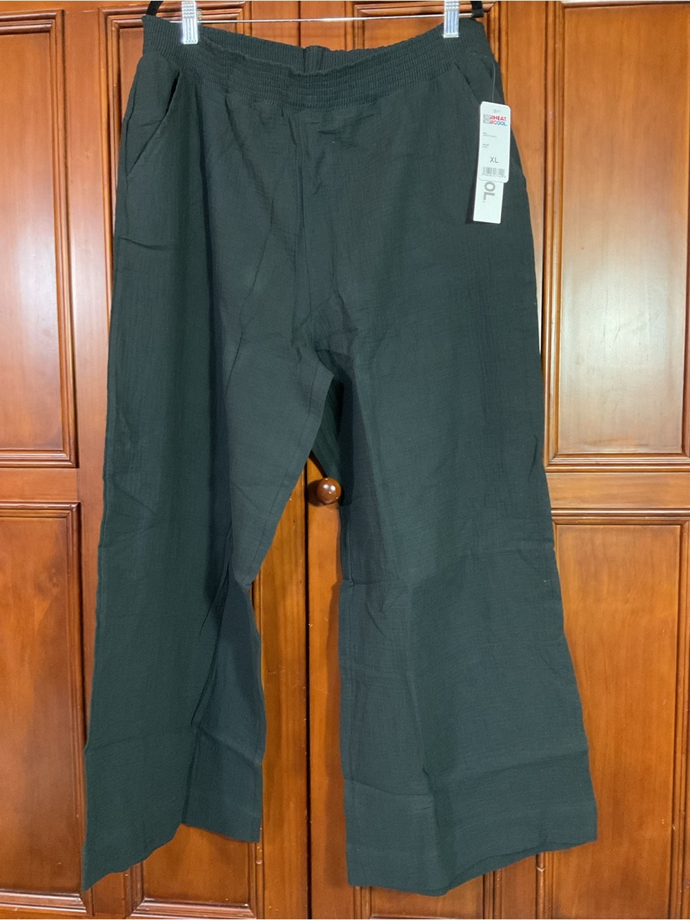 32 Degree Womens Guaze Pant Size XL Flowy Guaze Super Comfy New With Tags black
